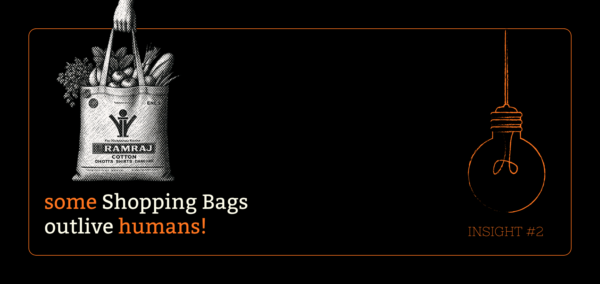 insight #2: Some Shopping Bags Outlive Humans