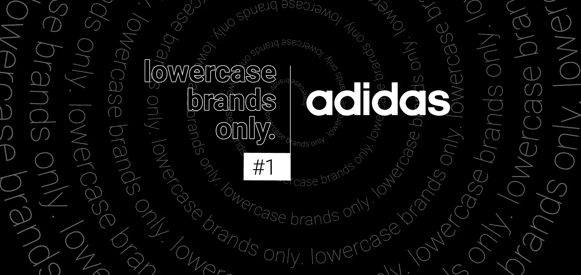 adidas | lowercase brand #1