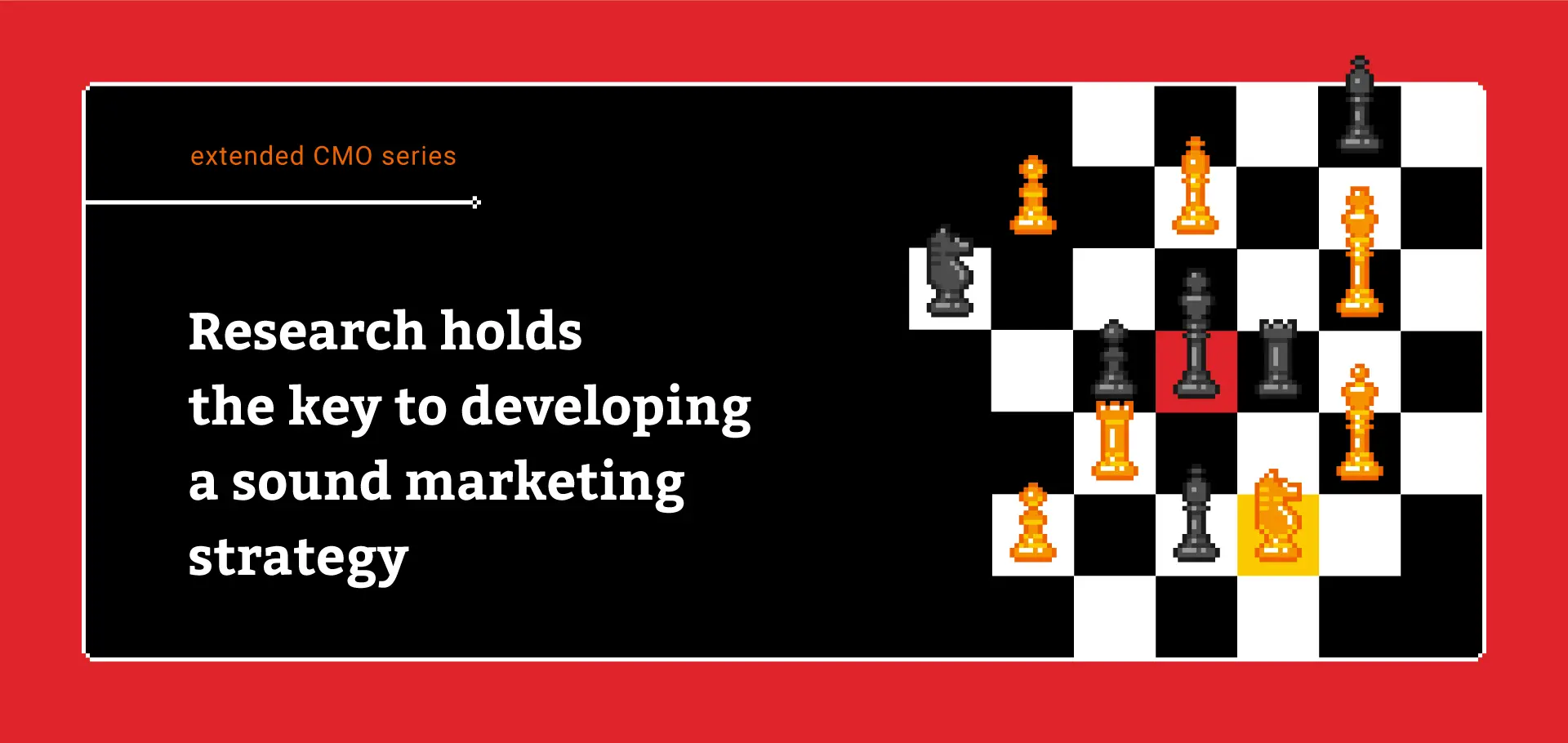 Reseach holds the key to developing a sound marketing strategy