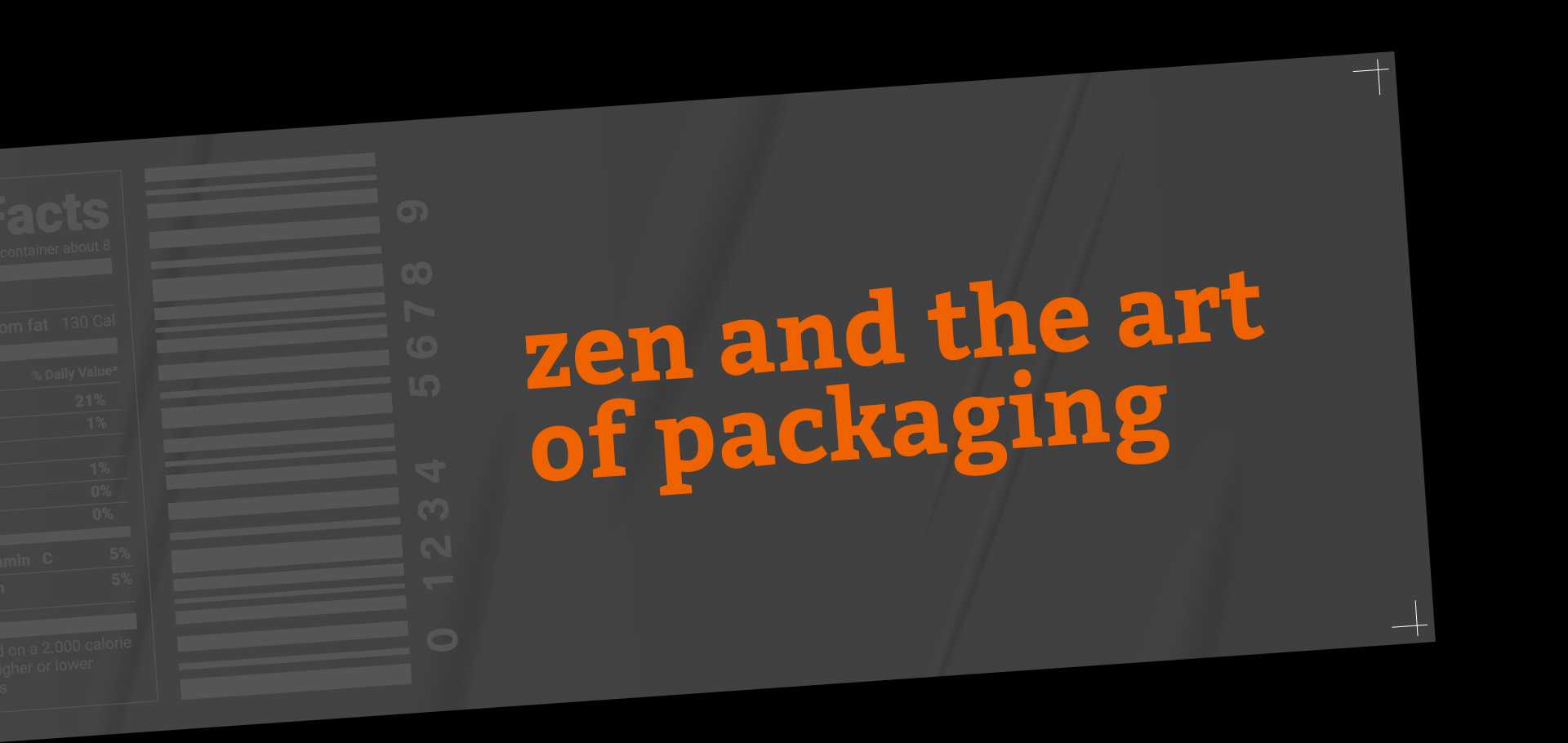 zen and the art of packaging